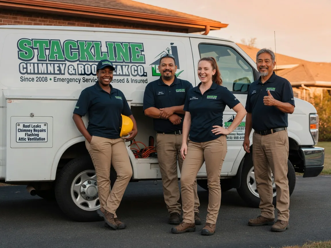 Chimney flashing repair company in Flaxton, ND